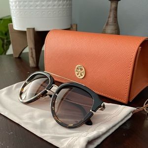 Tory Burch Tortoise Shell Sunglasses- new!!